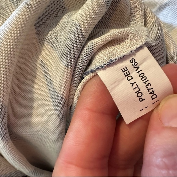 Diane Von Furstenberg Vintage Silk Polly Dee Dress - Picture 6 of 7